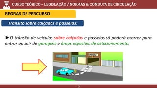 Normas de Circulação slides - Aula de trânsito | PDF