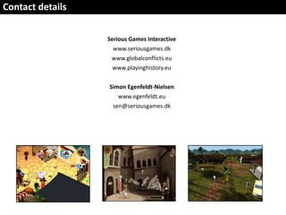 Simon Egenfeldt Nielsen, Serious Games Interactive, NOW is Digital