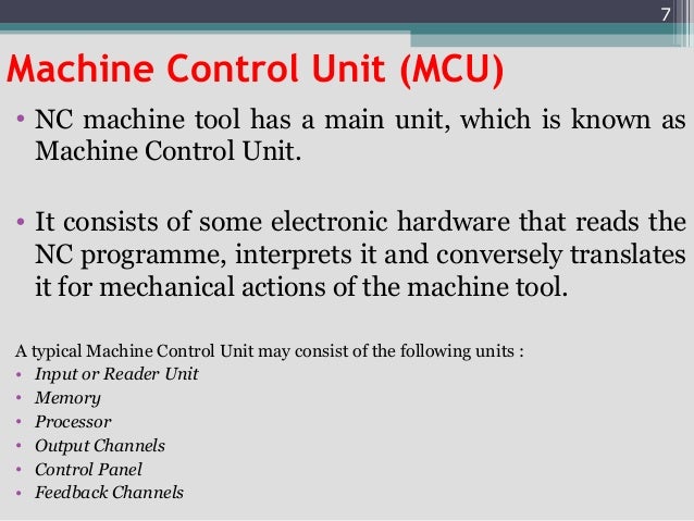 What Is Machine Control Unit (Mcu) In Cnc? – GEZC