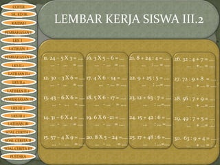 3 Operasi Hitung Campuran