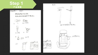 Step 1
产品草图
 