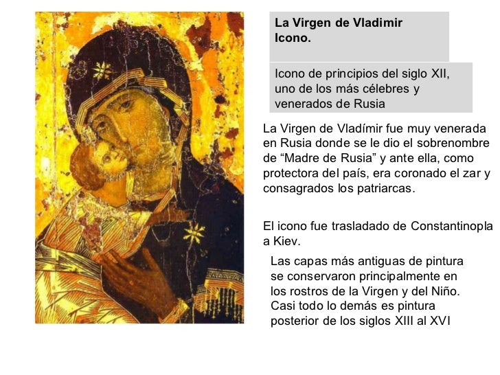 Resultado de imagen para Virgen de Vladímir