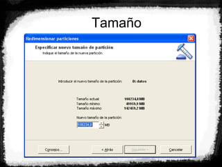 Tamaño
 
