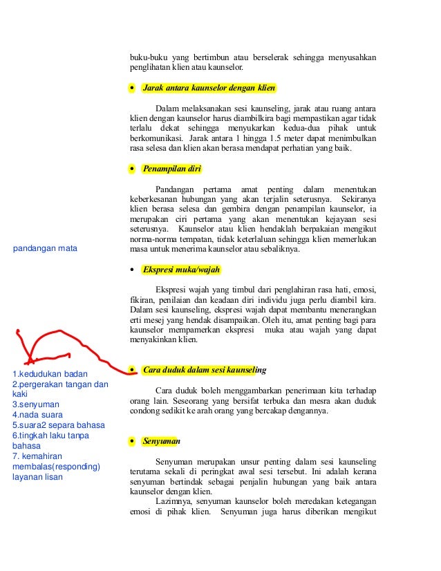 Laporan Sesi Kaunseling Individu / Pengertian konseling individual