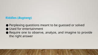 3-Philippine Mythology Philippine Literature | PPTX | Poetry | Books ...