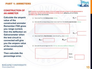 Ammeter Lab Standard 3-phyl201-ammeters-v3.pdf Boun Lab ammeter exp | PDF