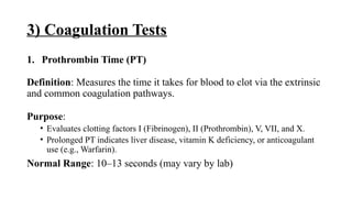 Hematology Test - Hematology for Lab Technicians | PPT