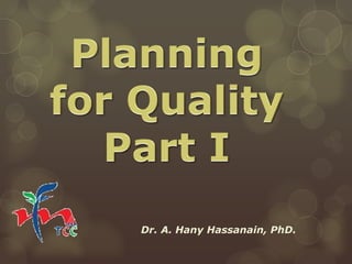 Dr. A. Hany Hassanain, PhD.  