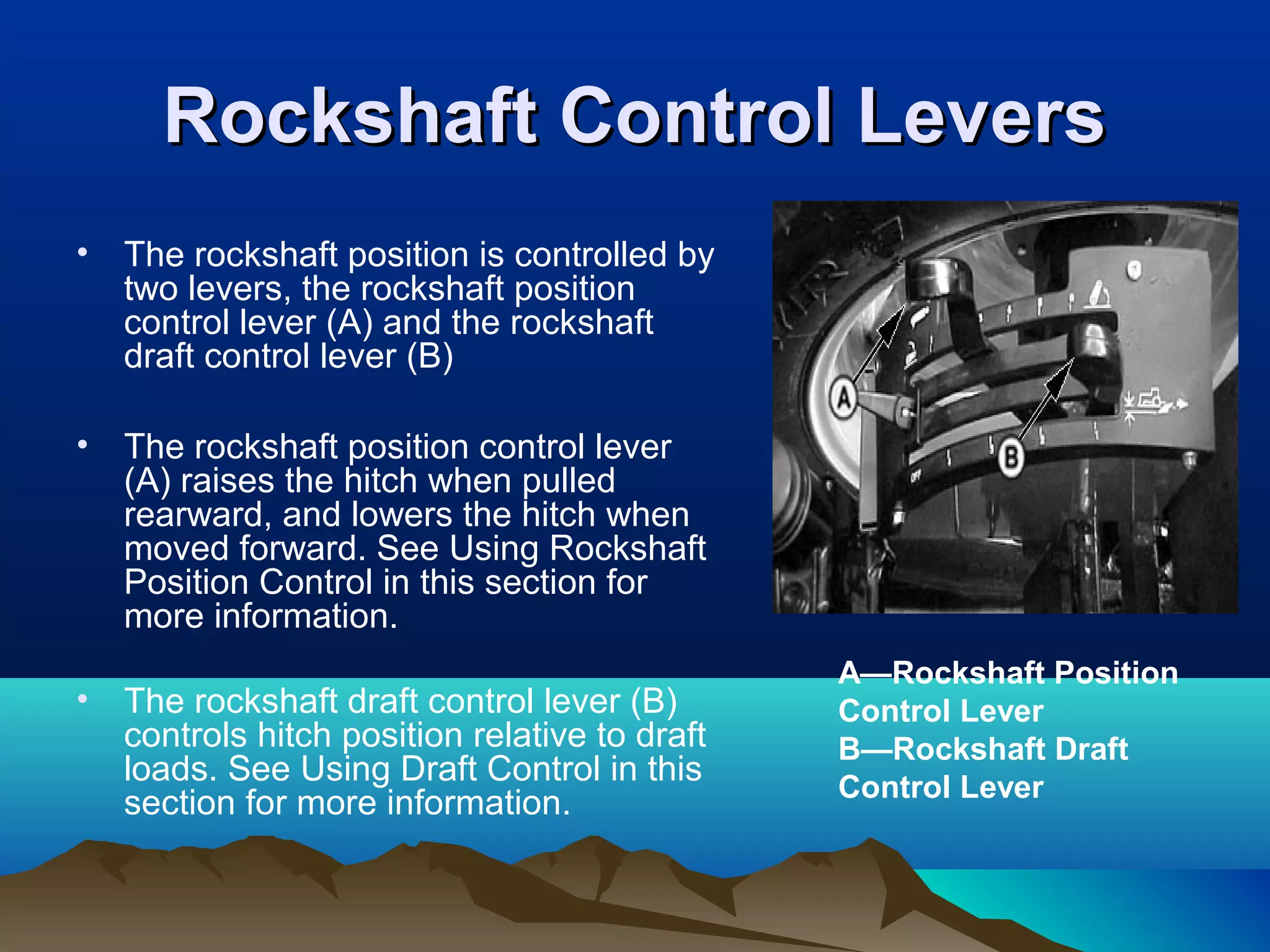 Three point hitch components of tractor | PPT