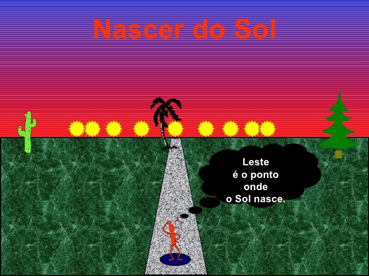 O Lugar Onde O Sol Nasce é Chamado Nascente Ou