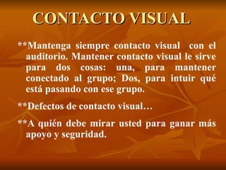 EL ARTE DE LA ORATORIA | ODP
