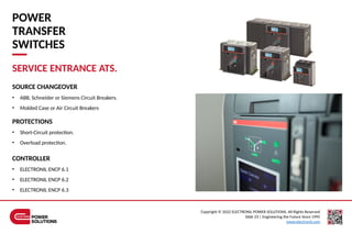ELECTRONIL POWER SOLUTIONS ETS Power Transfer Switches.pptx