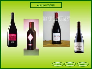 CHIUDI MENU
ALCUNI ESEMPI
AVANTI
 