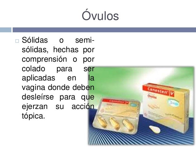 Presentaciones farmacológicas