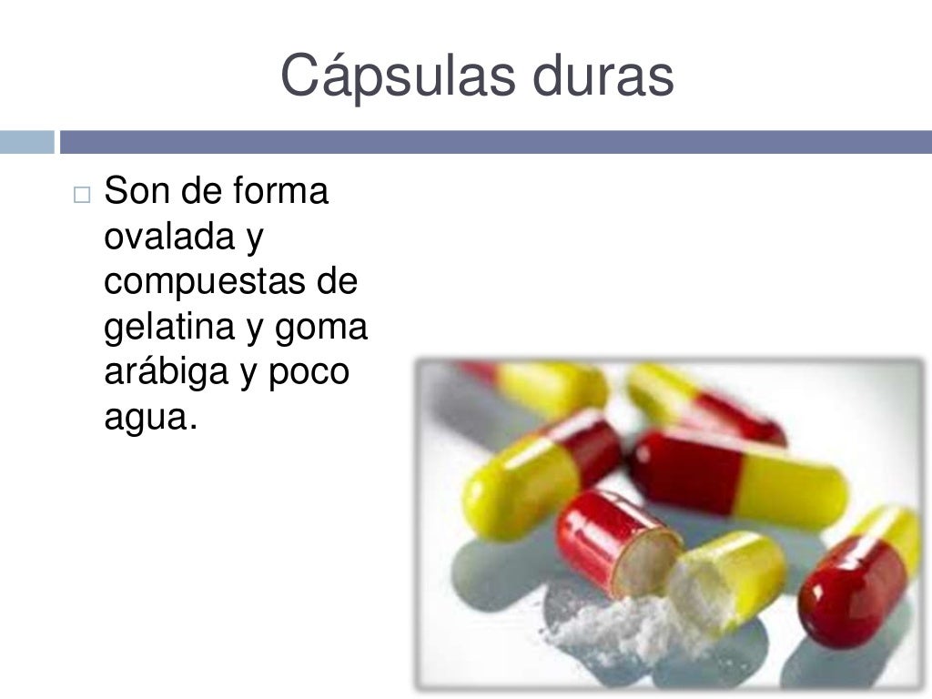 Presentaciones farmacológicas