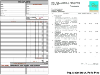 Ing. Alejandro A. Peña Pino
 