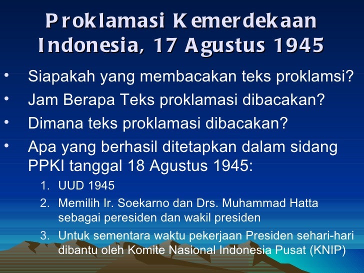 3.proklamasi kemerdekaan bab 2