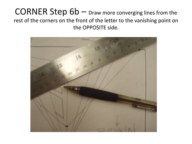 3 point perspective letters | PPT