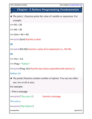 3-Python Python oho pytho hdiwefjhdsjhds | PDF