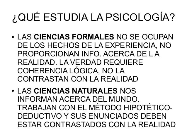 3. ¿qué estudia la psicología