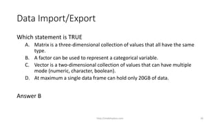 3 R Tutorial Data Structure | PPT