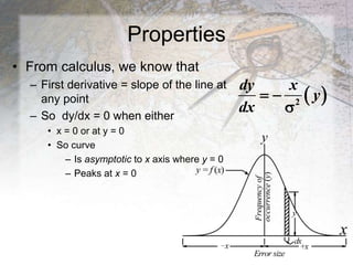 Derivative Random Problem Random Error Theory | PPT
