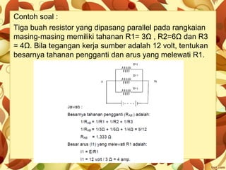 rangkaian resistor by Resty Annisa | PDF