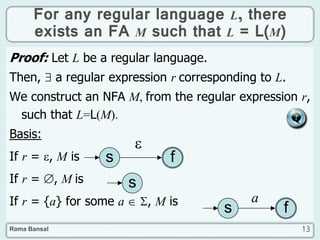 Regular Languages | PPT