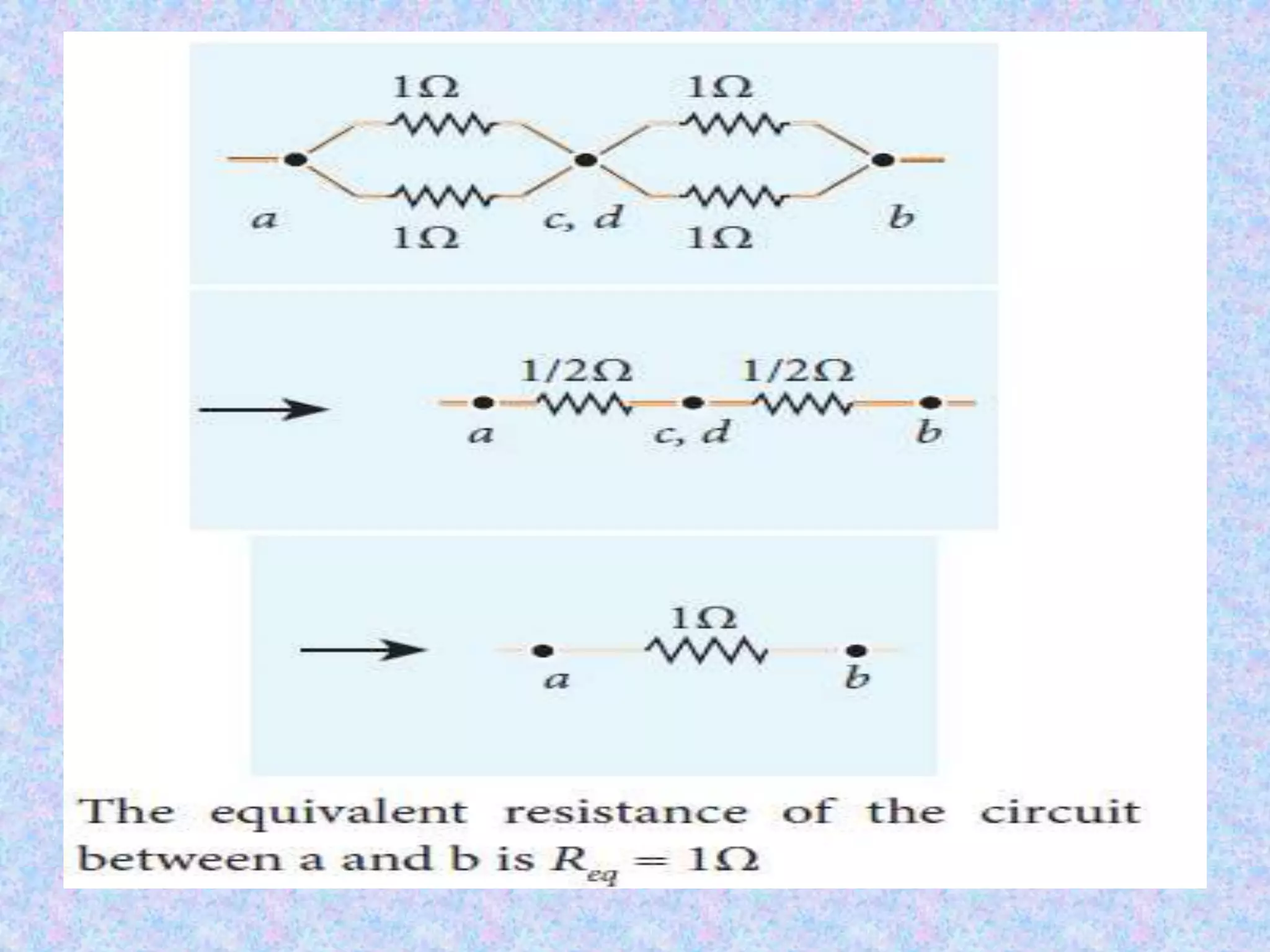 RESISTORS IN SERIES AND PARALLEL