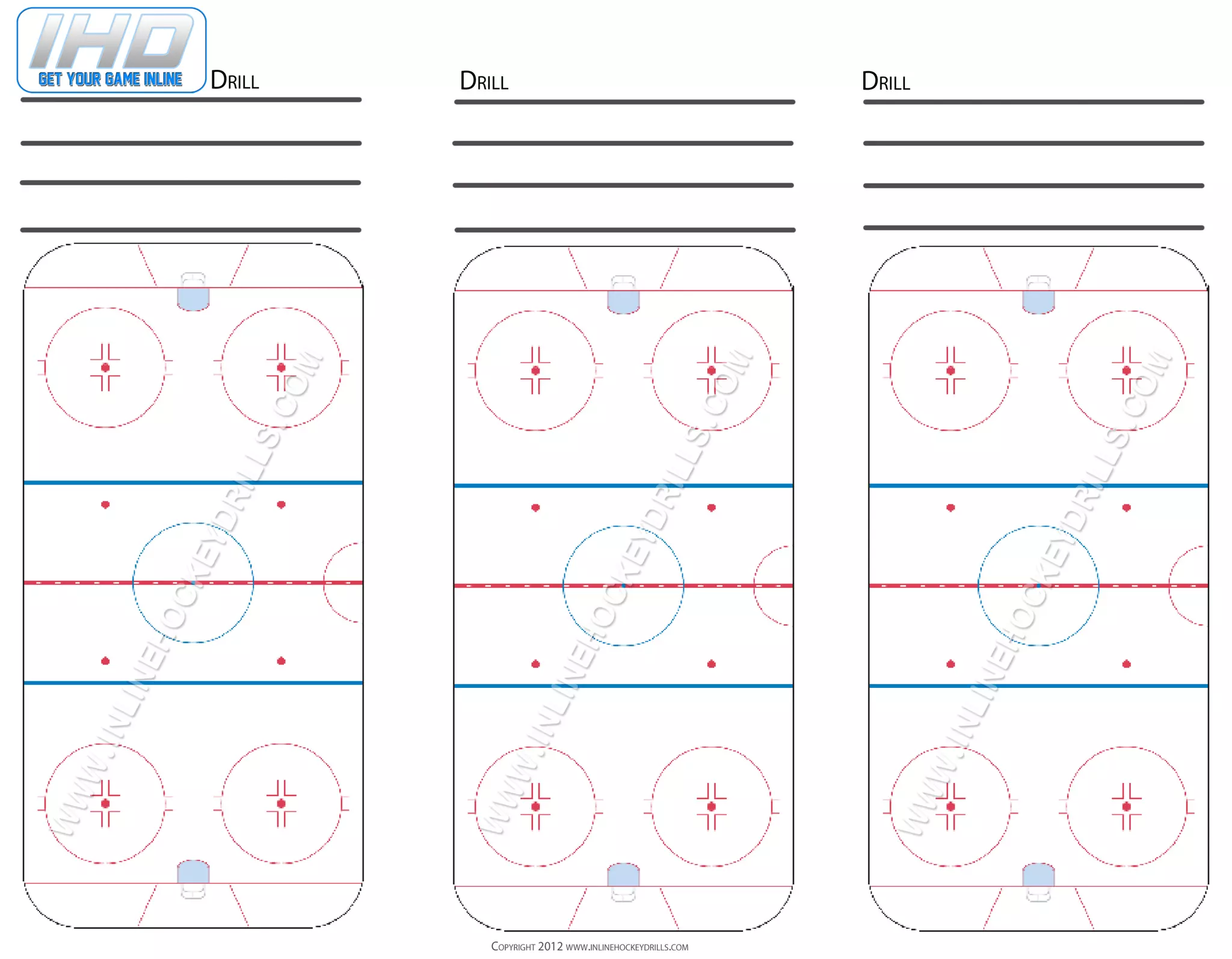 3 Rink Blank Form | PPT