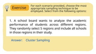 Student Sampling Sign 3-Sampling-Techniques.pptK-12PROGRAM JHS | PPTX