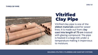 Pipeclayed Sanitary Drainage Systems - Drain and waste piping systems | PDF
