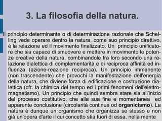7. La filosofia positiva.  Friedrich Wilhelm Schelling 