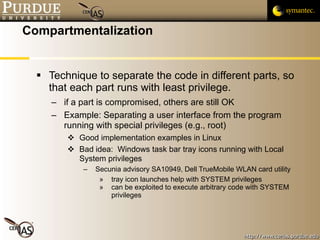 3.Secure Design Principles And Process | PPT