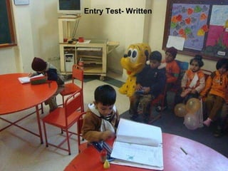 Entry Test- Written 