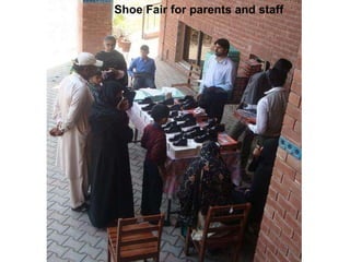 Shoe Fair for parents and staff 