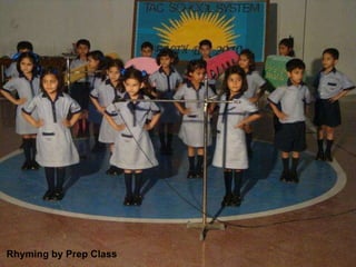Rhyming by Prep Class 