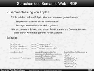 Kann in diverse Formate “serialisiert” werden  (zum Beispiel, aber nicht nur, XML – Dazu später mehr) 