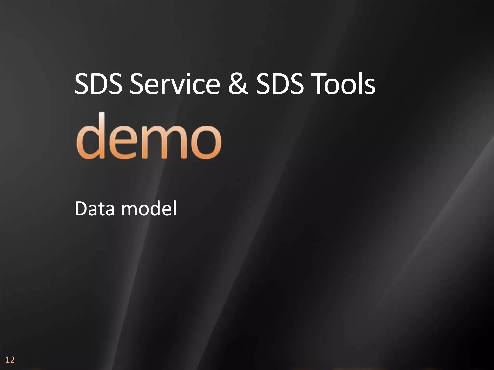 3. Sql Services 概览