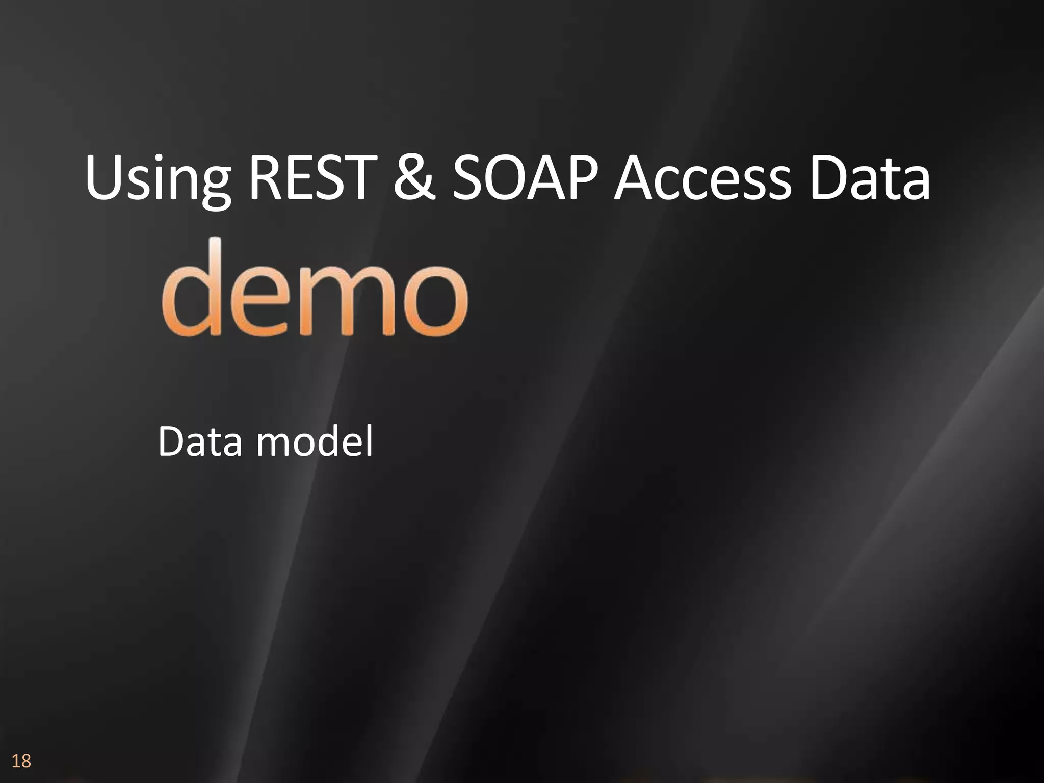 3. Sql Services 概览