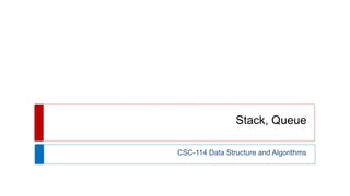 3-Stack and Queue - data structures and algorithms - with c++ aproach.pptx