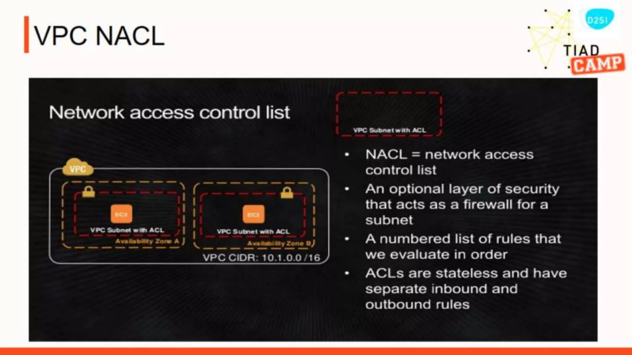 Build the VPC - TIAD Camp Microsoft Cloud Readiness