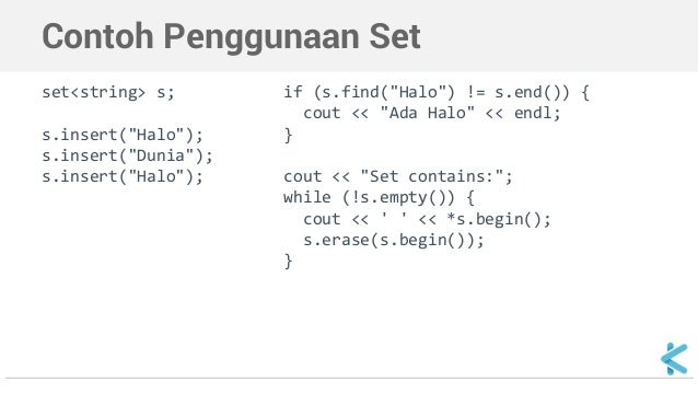 Pemrograman C++ - Standard Template Library