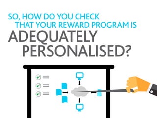 So, how do you check
that your reward program is
adequately
personalised?
4
4
4
 