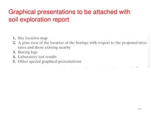168
Graphical presentations to be attached with
soil exploration report
Downloadedfrom:09ce.blogspot.com
Providedby:DkMamonai-09CE37
 