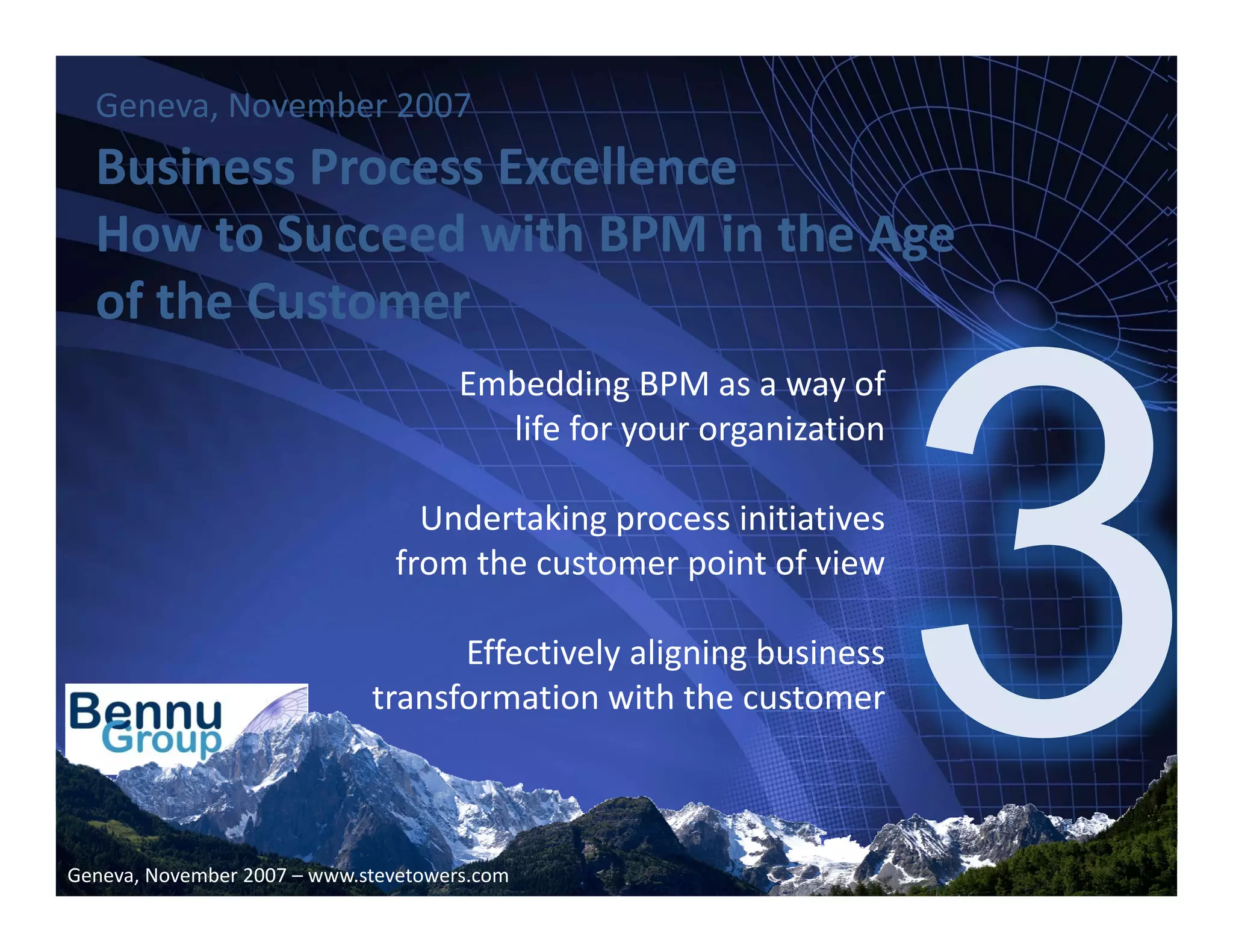 Business Process Management Succeeding With BPM | PDF
