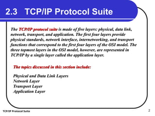 TCP/IP Protocol-Suite/ TCP IP Powerpoint | PPT