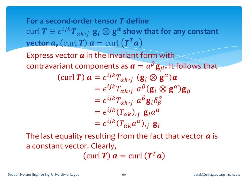 3. tensor calculus jan 2013