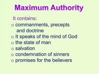 The Bible | PPTX