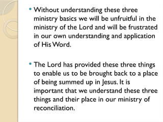 The Foundation of Ministry by Art Nelson | PPTX